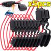 Car Mini Blade Adapter Fuse Holder 15A DC Insert for Cutoff Switch Socket Car Fuse Holder Standard 32V Waterproof In Line