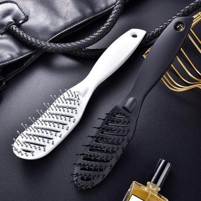 Wide-Tooth Hair Straightening, Curling, and Scalp Massage Comb Set