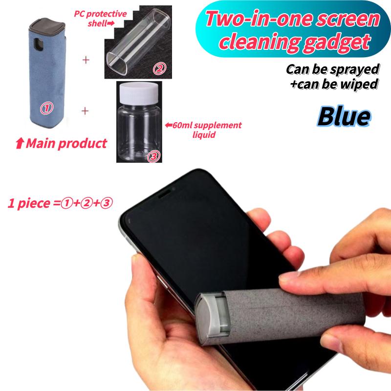 1PCS Two-in-one Cleaning Brush Is Suitable for Men and Women To Use Mobile Phone Screen Cleaning and Portable