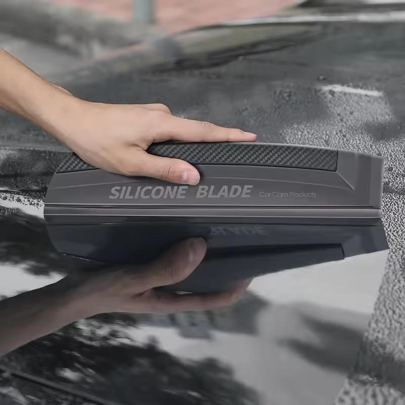 Silicone Soft Handy Squeegee Non-Scratch Car Wrap Tools Water Window Wiper Drying Blade Clean Scraping Film Scraper Accessories