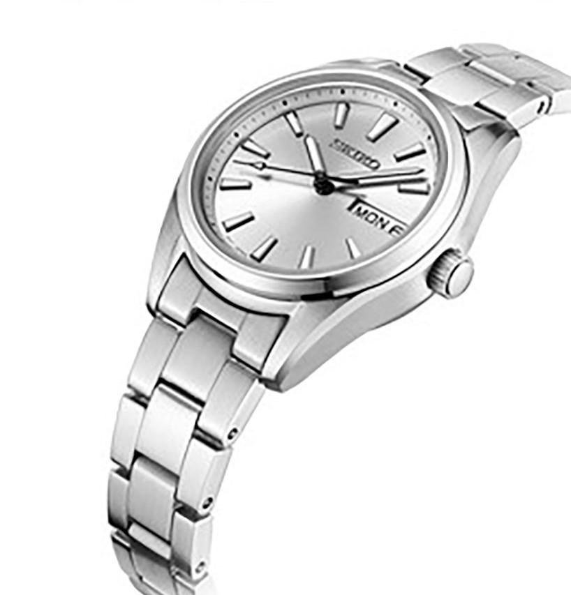 Seiko Classic Quartz Stainless Steel Women's Watch SUR349P1