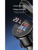 Cross-border Car Charger with PD+QC3.0, Voltage Display & Modified USB Charging