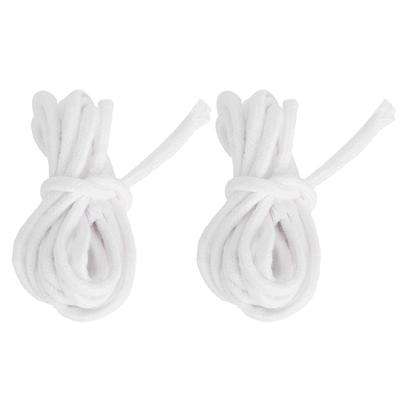 2pcs Candle Wicks Good Oil Absorbency Combustion Durable Braid Cotton Candle Wick for DIY Oil