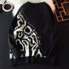 Men's Crew Neck Knit Sweater Trendy Stylish Autumn Winter New Style Base Layer Fashion Loose Versatile Top