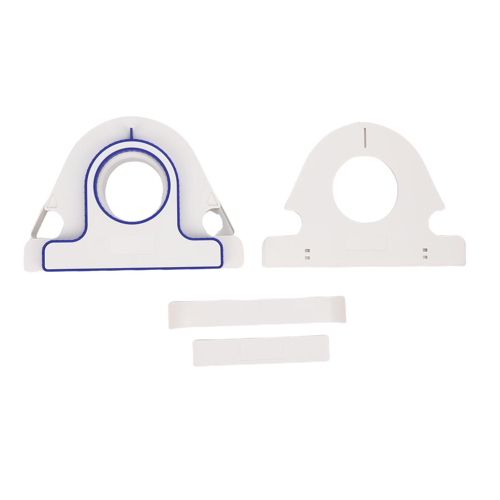 Аппликатор малярного скотча Портативный безопасный диспенсер малярного скотча для покраски оконных и дверных рам белый