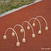 Children's Wooden Pole Croquet Set for Sensory Integration and Group Fun