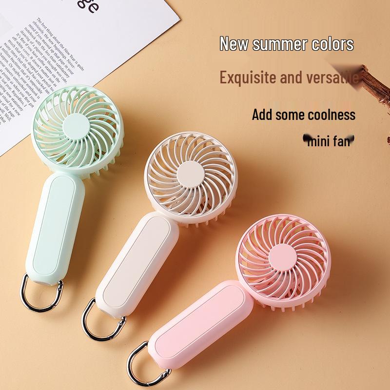 Portable USB Rechargeable Handheld Mini Fan for Students and Hiking