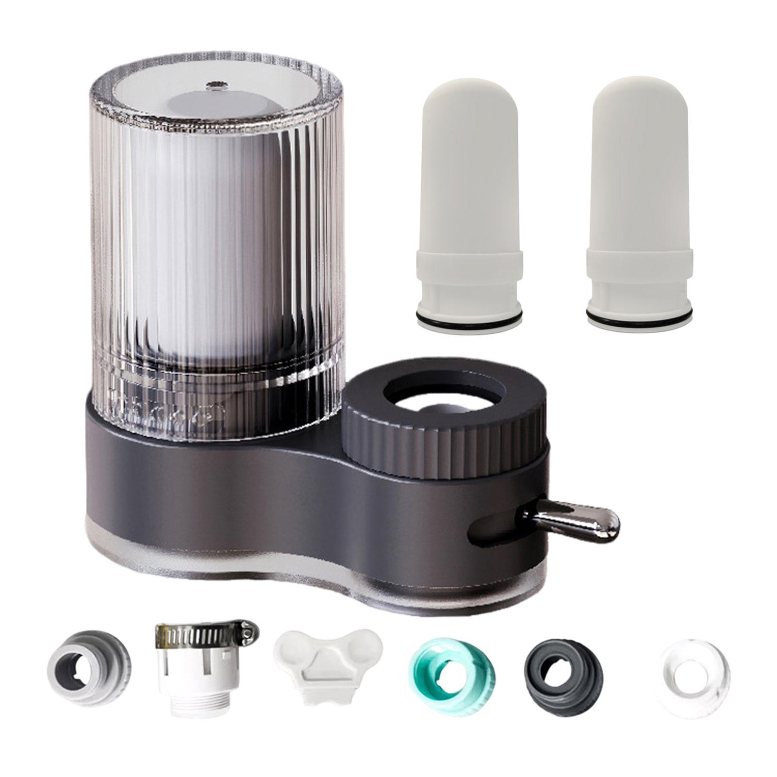 

Проточный фильтр для воды на кран, фильтр для очистки водопроводной воды, кухонный фильтр, питьевая вода, ABS-пластик, краны с фильтром для воды, 7-слойный композитный картридж