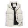 Men's Vest Autumn and Winter Korean Style Loose Jacket Zipper Cardigan Top