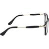 Dervin Clear Lens Black Frame Mens And Womens Rectangular Uv Protected Sunglasses (Transparent Lens) - Pack Of 1