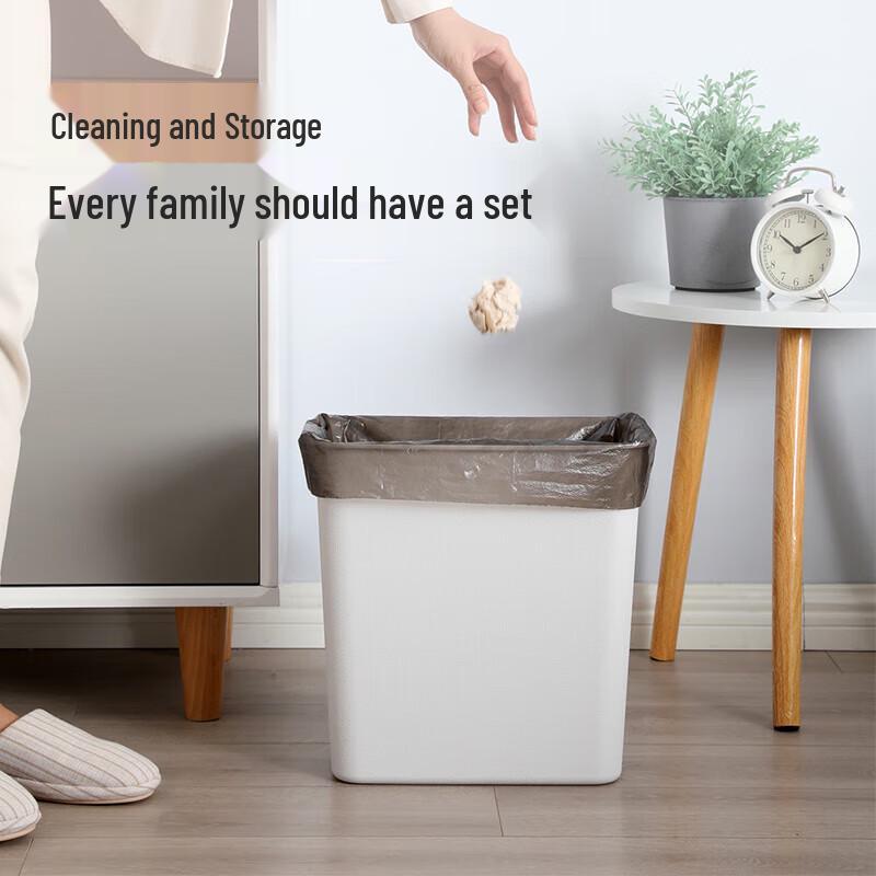 Meiliya Large Flat-Top Household Garbage Bags