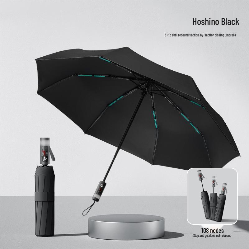 

Мужской автоматический зонт безопасности с защитой от отскока - 8/12 спиц 12-Rib/8-Rib