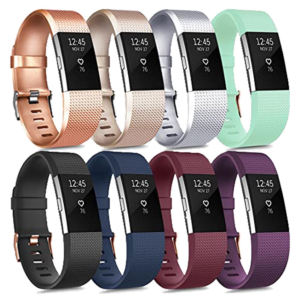 Strap for Fitbit Charge 2 Watch Band Wristband Silicone Replacement Bands Bracelet for Fitbit Charge 2 Smartwatch Accessories 3
