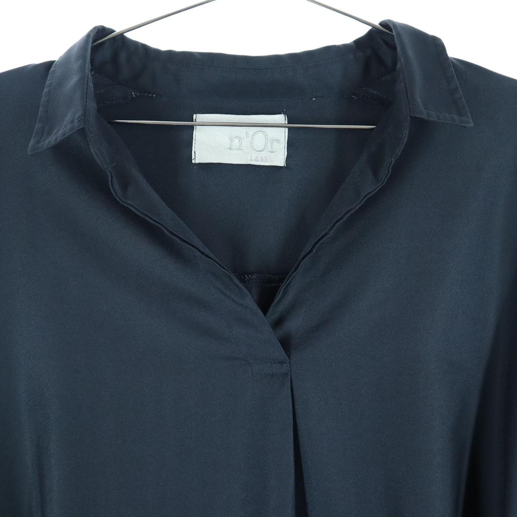 Kosmetické produkty n'Or LABEL Šaty s krátkým rukávem Dlouhé F černé Dámské Použité