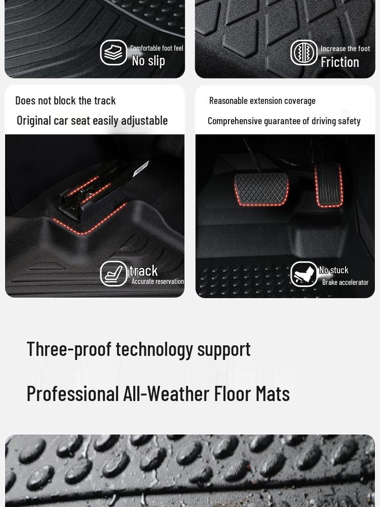 Toyota Camry TPE Custom Car Floor Mats