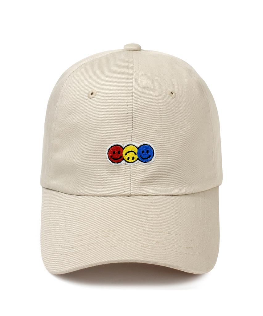 Seunuji Ryb Smile Wappen Ball Cap - Beige