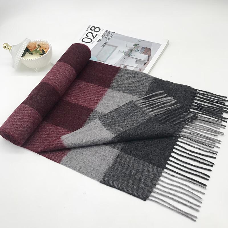 SIYUTANG Lamb Wool Plaid Scarf