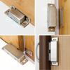 Magneti per Armadio Acciaio Inossidabile Fermaporta Ferramenta con Magnete Forte Cattura Magnetica per Porta per Armadio