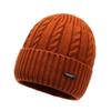 Women's Thickened Knitted Hat Windproof Warm Autumn and Winter Wool Hat Men's Cold Hat Outdoor Ear Protection Big Head Surround Hat