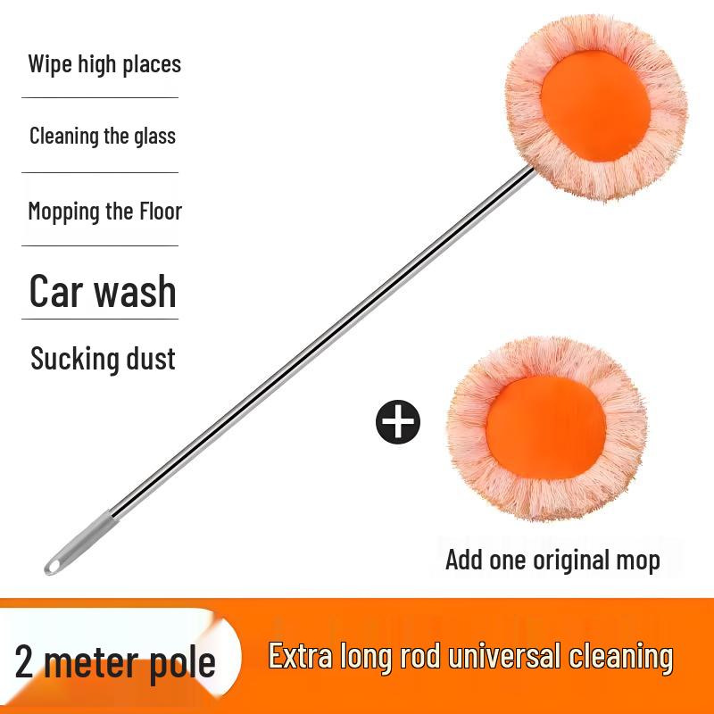 Sonnenblumen-Mopp: Vielseitiges Reinigungswerkzeug für Böden, Decken, Glas und Autos