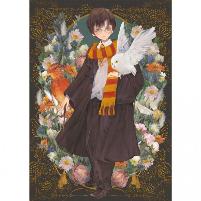 Harry Potter Yume Fantasy Framed Canvas Print 40cm x nero