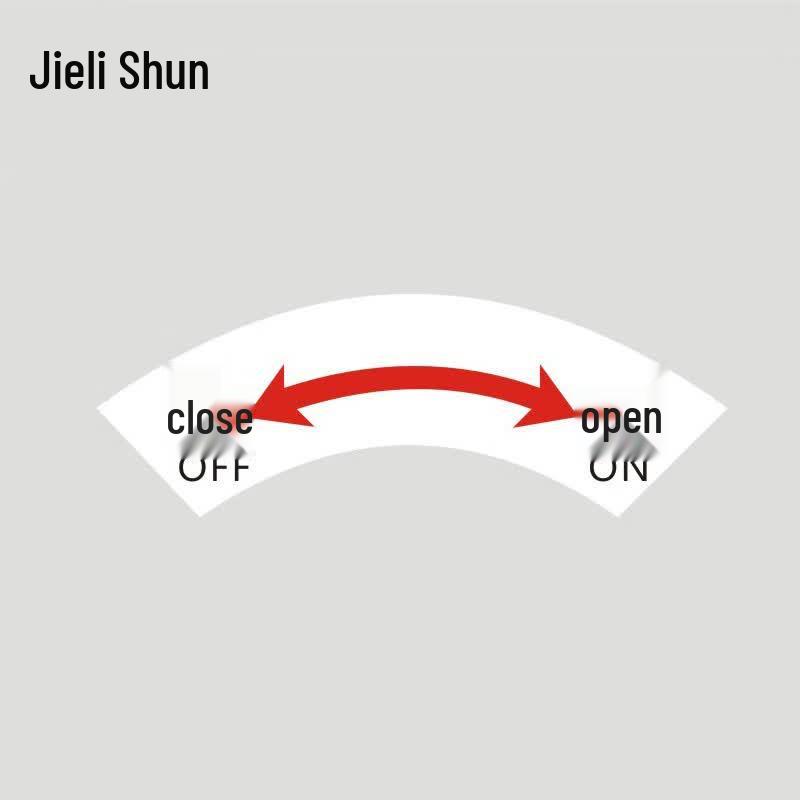Jielishun LJS104 Motor Direction Safety Arrow Decal Set