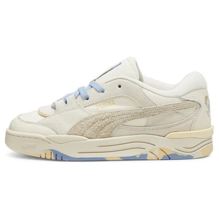 Puma Sneakers Unisex Beige Blu 180 Velluto a Coste Basse 396402-01