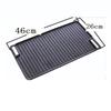 ZISIZ Rectangular Cast Iron Teppanyaki Grill Pan