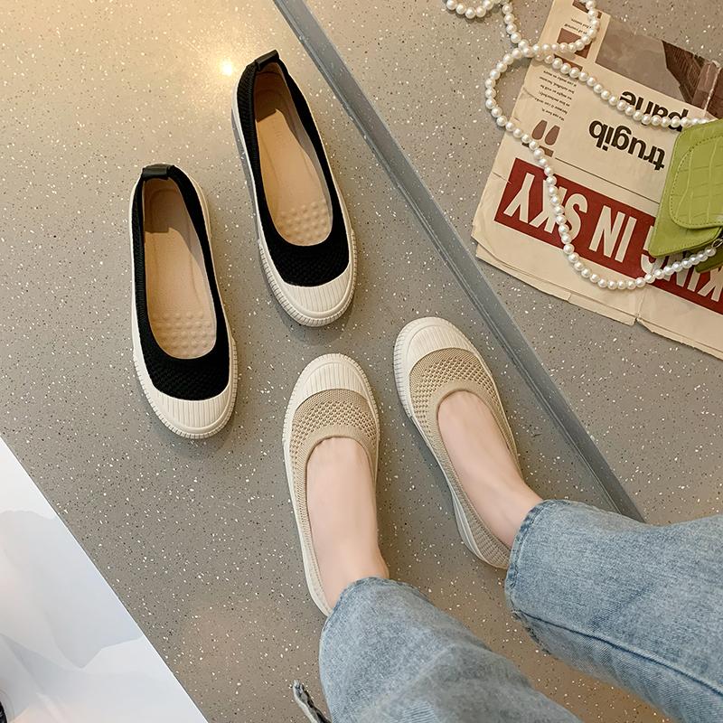 Summer New Breathable Sandal Comfortable and Lightweight Casual Women's Shoes Slip-on Shoes