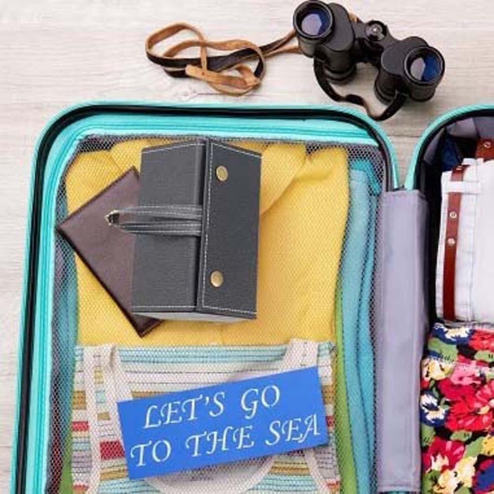 Aufbewahrungsbox für Faltbrillen mit großer Kapazität, tragbares Schutzetui für Brillen, Reise