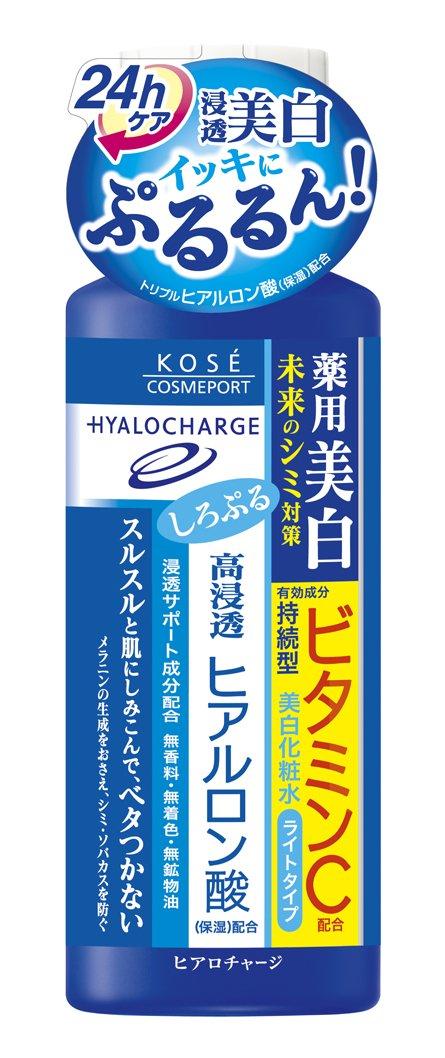 

Лечебный белый лосьон KOSE HyaloCharge White L 180 мл (Тип света) (Квази-лекарство)