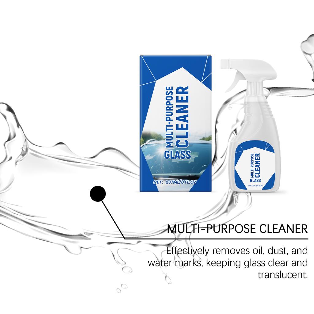 Car Cleaning Spray; Car Glass Cleaner; Car Glass Decontamination Spray(237ml)