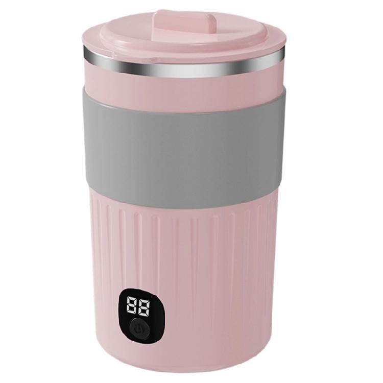 Portable Automatic Coffee Mixing Cup With Digital Screen And Food Grade Stainless Steel Interior For Fast Even Blending