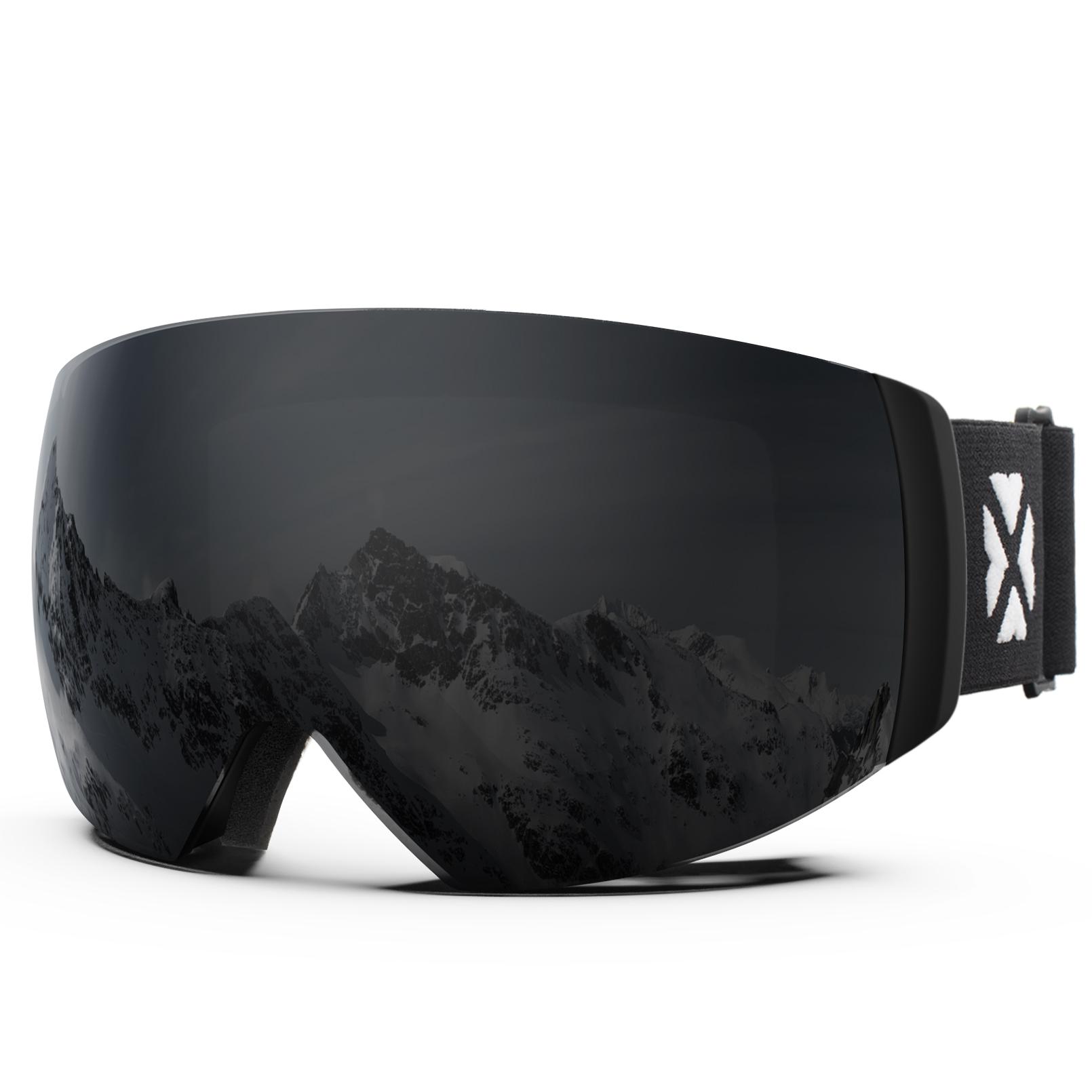 

Maxjuli Профессиональные Магнитные Зимние Спортивные Горнолыжные Маски Антизапотевающие Uv400 Для Катания на Лыжах Сноуборде Снегоходе Для Мужчин Женщин M6