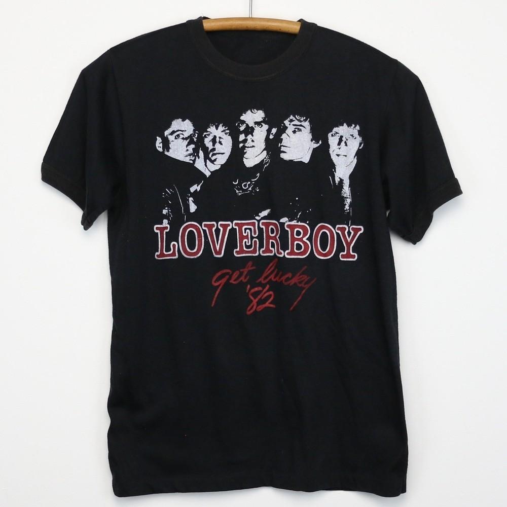 Christmas gift 1982 Loverboy  Unisex S-235XL 24D413 Unisex T-Shirt S