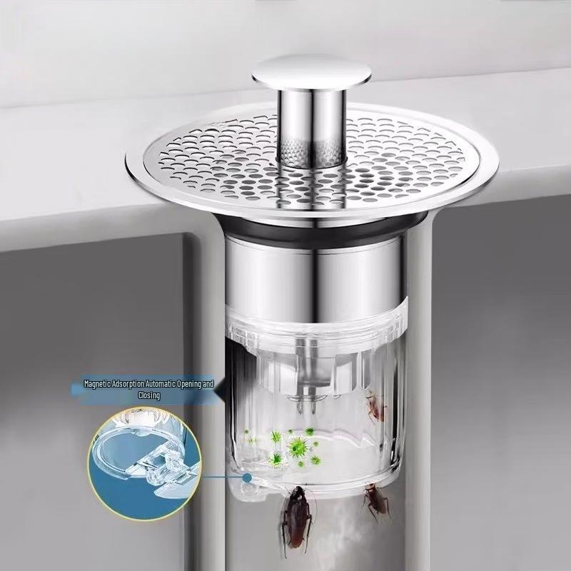 Stainless Steel Basin Pop-up Drain Stopper