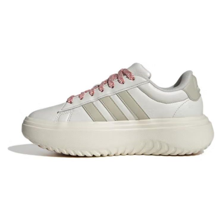 Adidas Cushioning Breathable Low-Top Casual Shoes Women sneaker Off-White IE1094