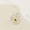 S925 Sterling Silver Moonstone Women's Ring - Light Luxury Niche Design