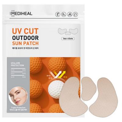 Mediheal UV Cut Outdoor Tripla protezione solare patch 3 tipi x 4p set, 5g, 1 pezzo