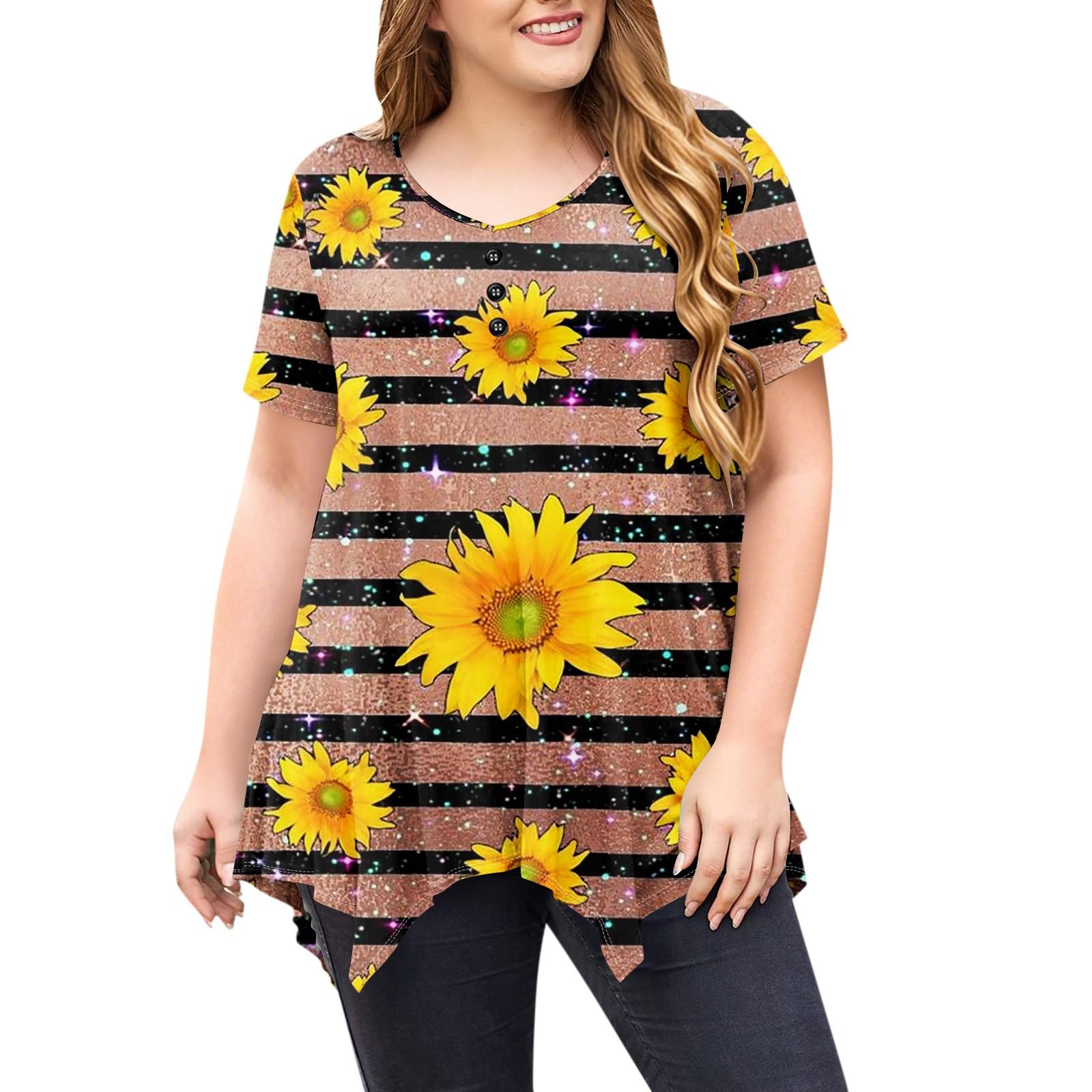 

Женский круглый вырез St. Двусторонний топ с длинными рукавами и принтом ко Дню Святого Патрика XL жёлтый