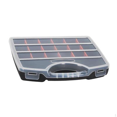 Tools Organizer Box Hardware Storage Container with Removable Dividers Portable Fly Fishing for
