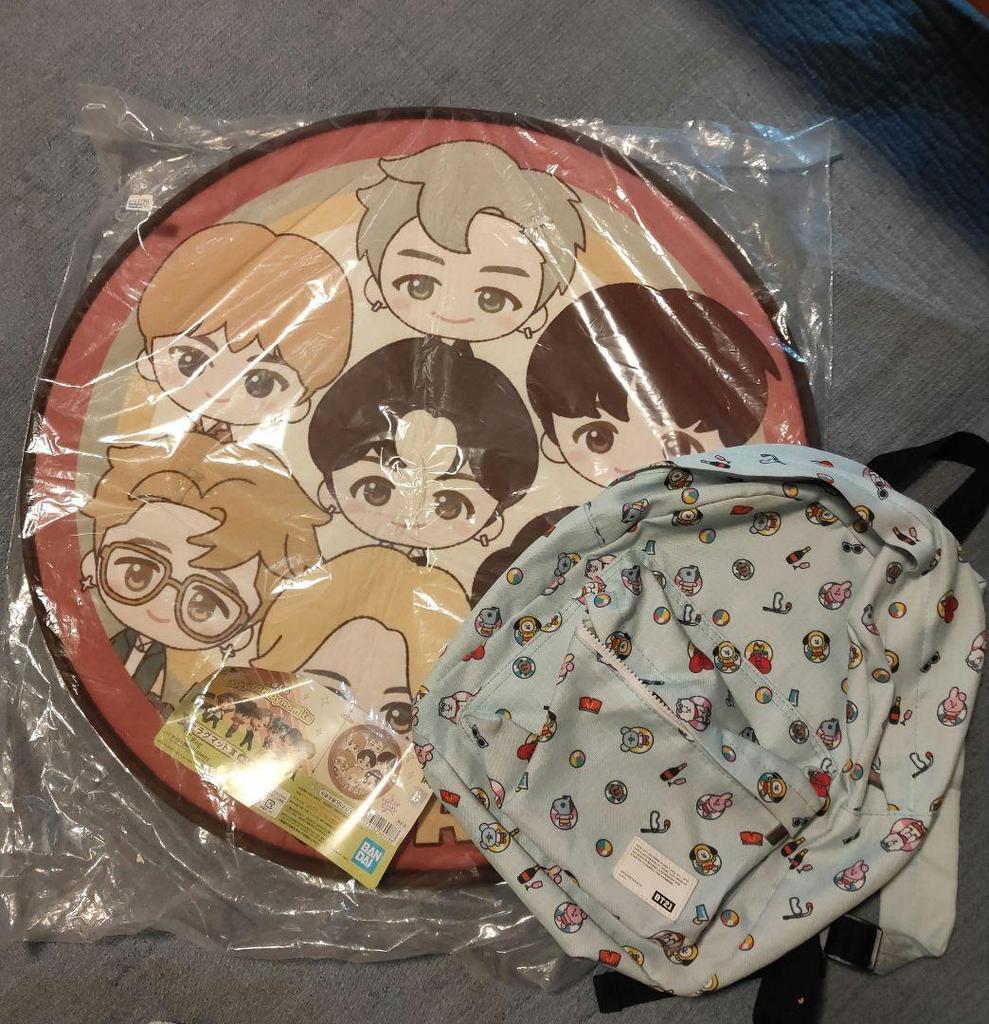 [USED] BTS Mat & Backpack