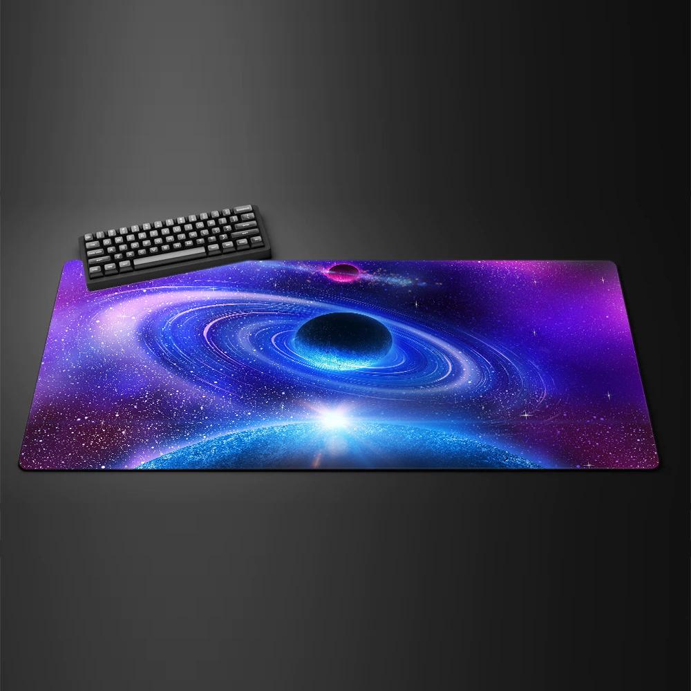 Large Gaming Mouse Pad Non-slip Rubber Base Washable Keyboard Pads Laptop PC Mousepad XXL Extended Desk Mat for Office and Home