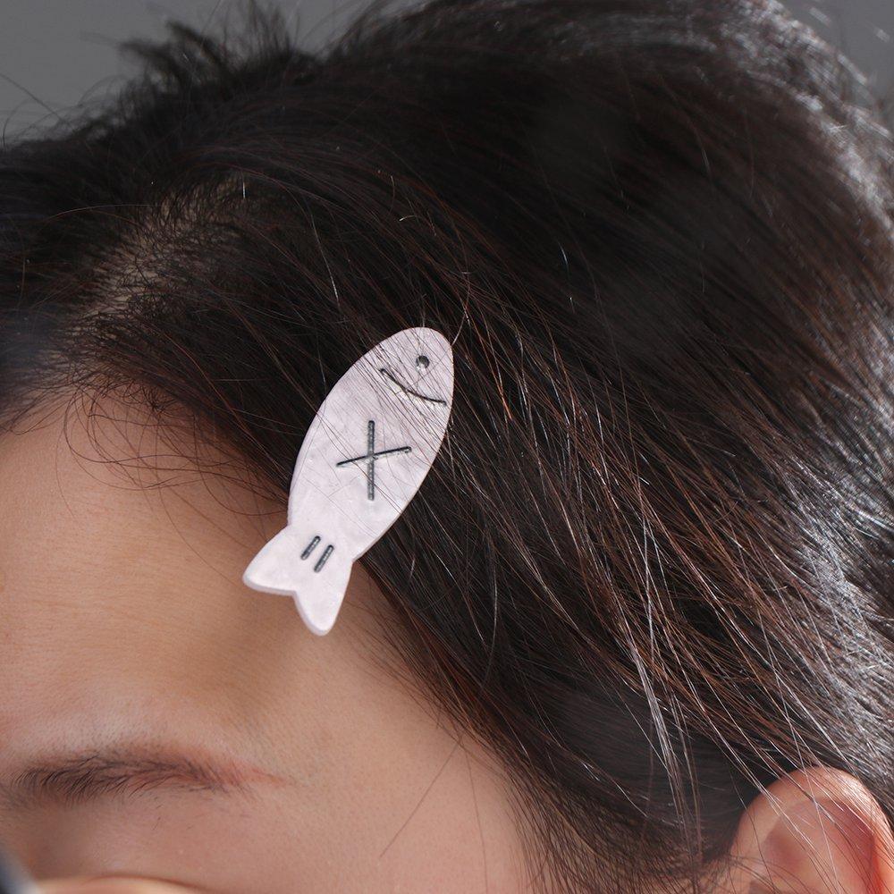 Fischgräten-Haarspangen Barrettes Rosa Haarnadeln Kopfschmuck Haarspangen für Damen Damen