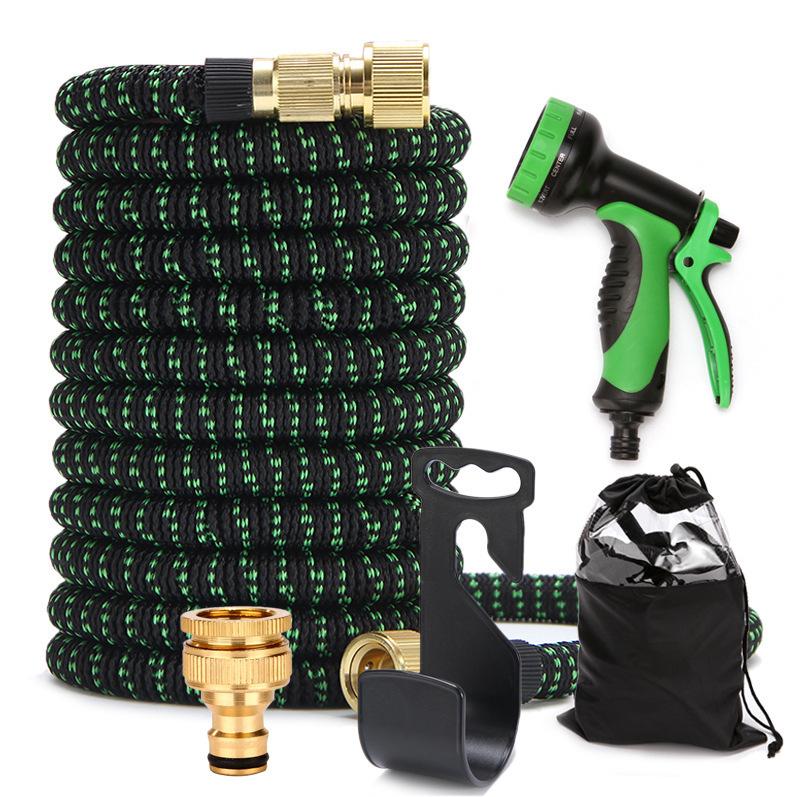 Magic Retractable Garden Hose with High-Pressure Sprayer for Gardening and Car Washing