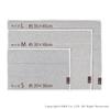 Oka PLYS base Absorbent Draining 20 x 30 cm Mat, Small, Approx. (Gray)
