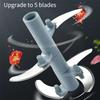 900ml Extra Large Manual Food Chopper Vegetable Chopper Garlic Chopper with 5 Sharp Blades Mincer for Cutting Onions Chili Ginger