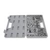 40 Piece SAE Tap and Die Set 4 To 1 2 Inch Alloy Steel Unc Cool UNF FINE NPT Threads Threading Tool Kit