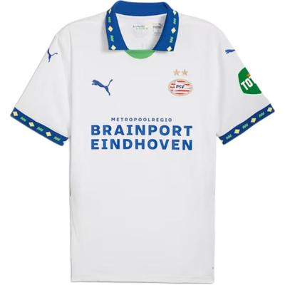 Ss24 Psv Eindhoven Series Fashion Logo Short Sleeve Polo Casual Football Shirt Men Tops White Blue 775164-03