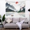 Bedroom Hanging Cloth Printed Tapestry Chinoiserie Wall Cloth Household Hanging Picture Living Room Decorative Cloth